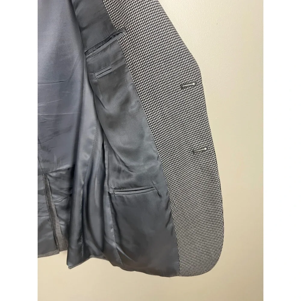 Jos.‎ A. Bank Signature Collection 39R Wool Houndstooth Blazer Sport Coat